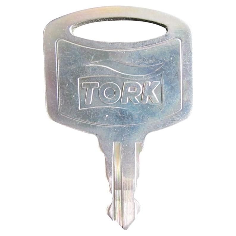 Nøgle, Tork, grå, metal, til Tork dispenser, 5 stk. - Sikkerhedsgiganten