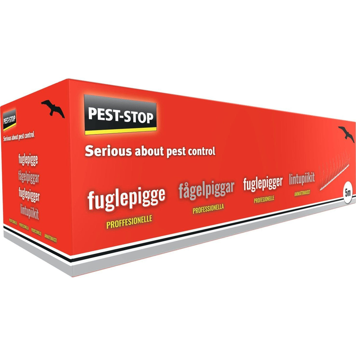 PEST - STOP - Proff Fuglepigge 10 stk/pk - Sikkerhedsgiganten