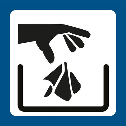 Piktogram Affald 131119 - Sikkerhedsgiganten