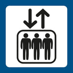 Piktogram Elevator 131106 - Sikkerhedsgiganten