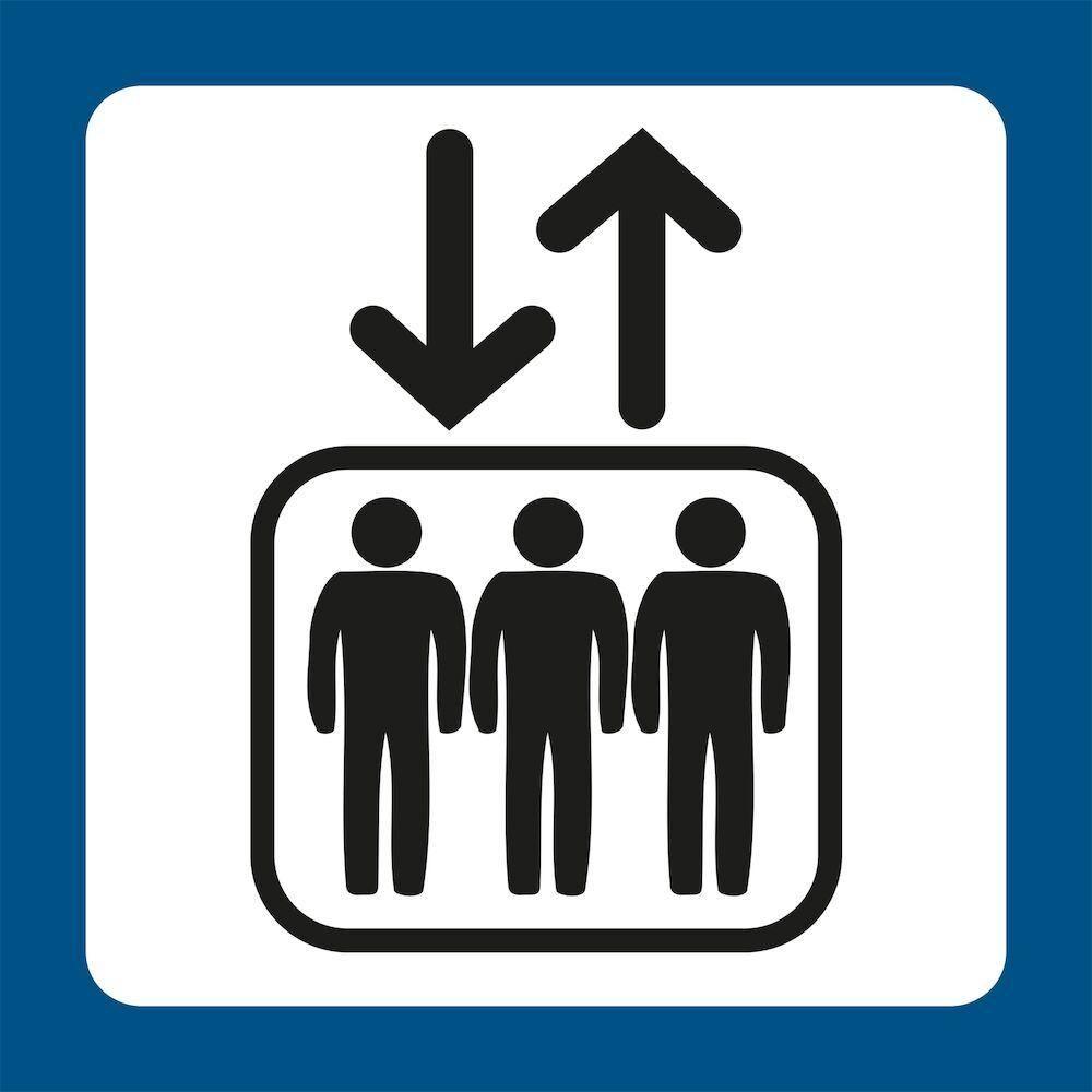 Piktogram Elevator 131106 - Sikkerhedsgiganten