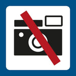 Piktogram Fotografering forbudt 131107 - Sikkerhedsgiganten