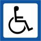 Piktogram Handicap symbol 131139 - Sikkerhedsgiganten