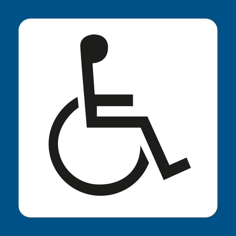 Piktogram Handicap symbol 131139 - Sikkerhedsgiganten