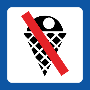 Piktogram Is forbudt 131112 - Sikkerhedsgiganten
