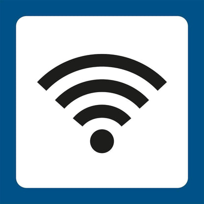 Piktogram Wi - Fi 131161 - Sikkerhedsgiganten