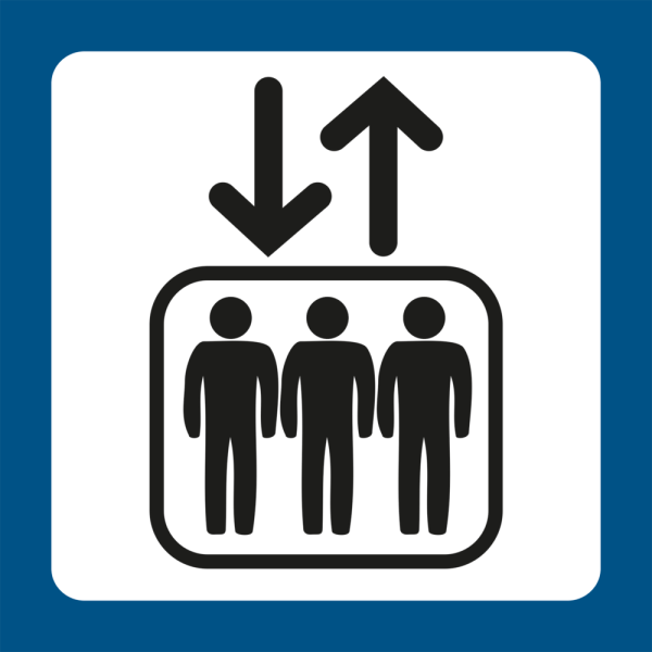 Piktrogram Elevator - Sikkerhedsgiganten