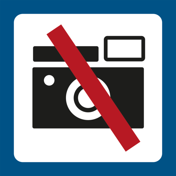 Piktrogram Fotografering forbudt - Sikkerhedsgiganten