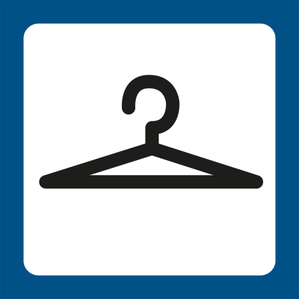Piktrogram Garderobe - Sikkerhedsgiganten