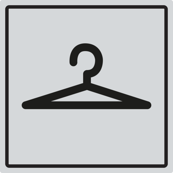 Piktrogram Garderobe - Sikkerhedsgiganten