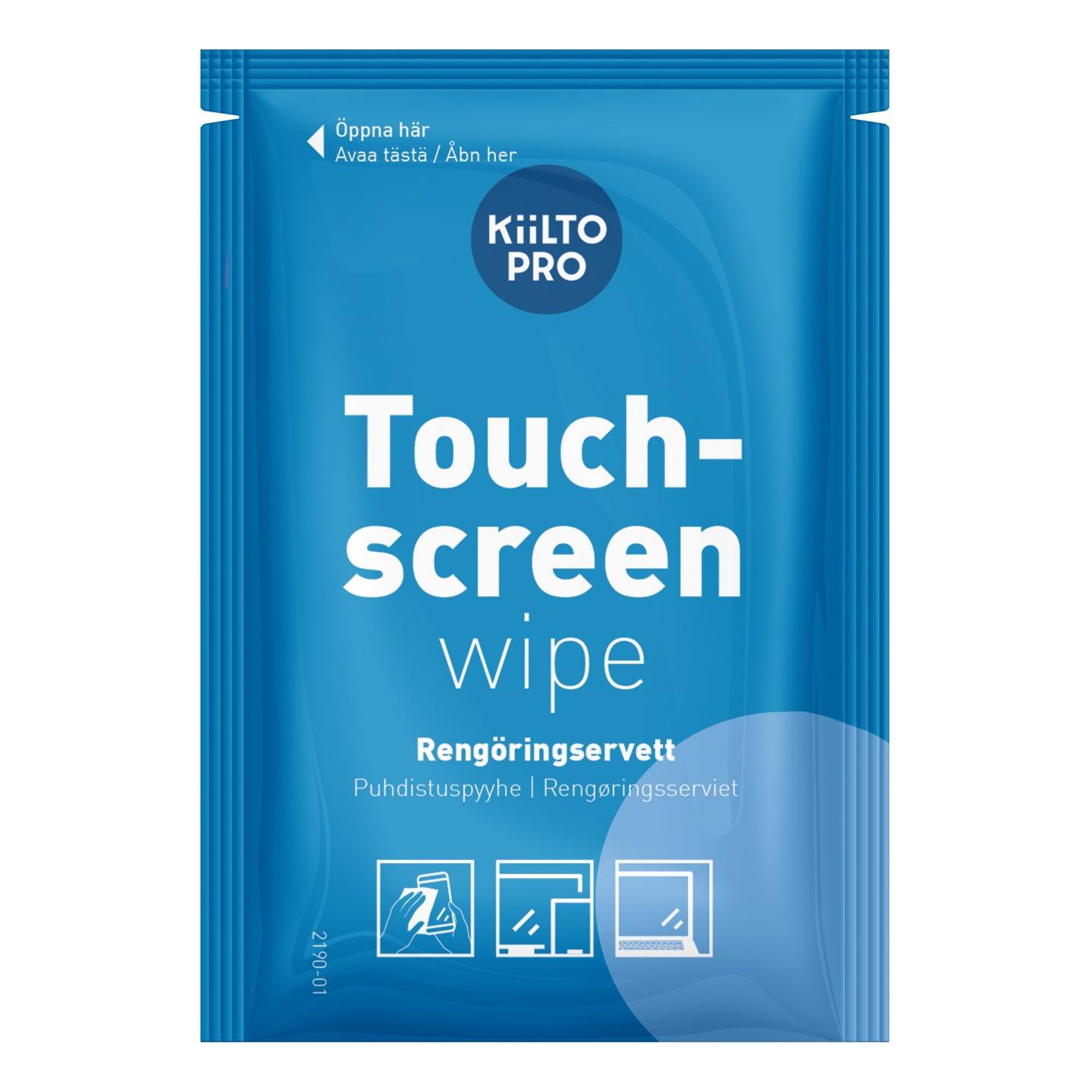 Plum Antibac Touchscreen wipes 95 stk. - Sikkerhedsgiganten