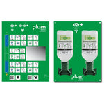 Plum Øjenskyllestation m/2 x 500 ml Plum Øjenskyl - Sikkerhedsgiganten
