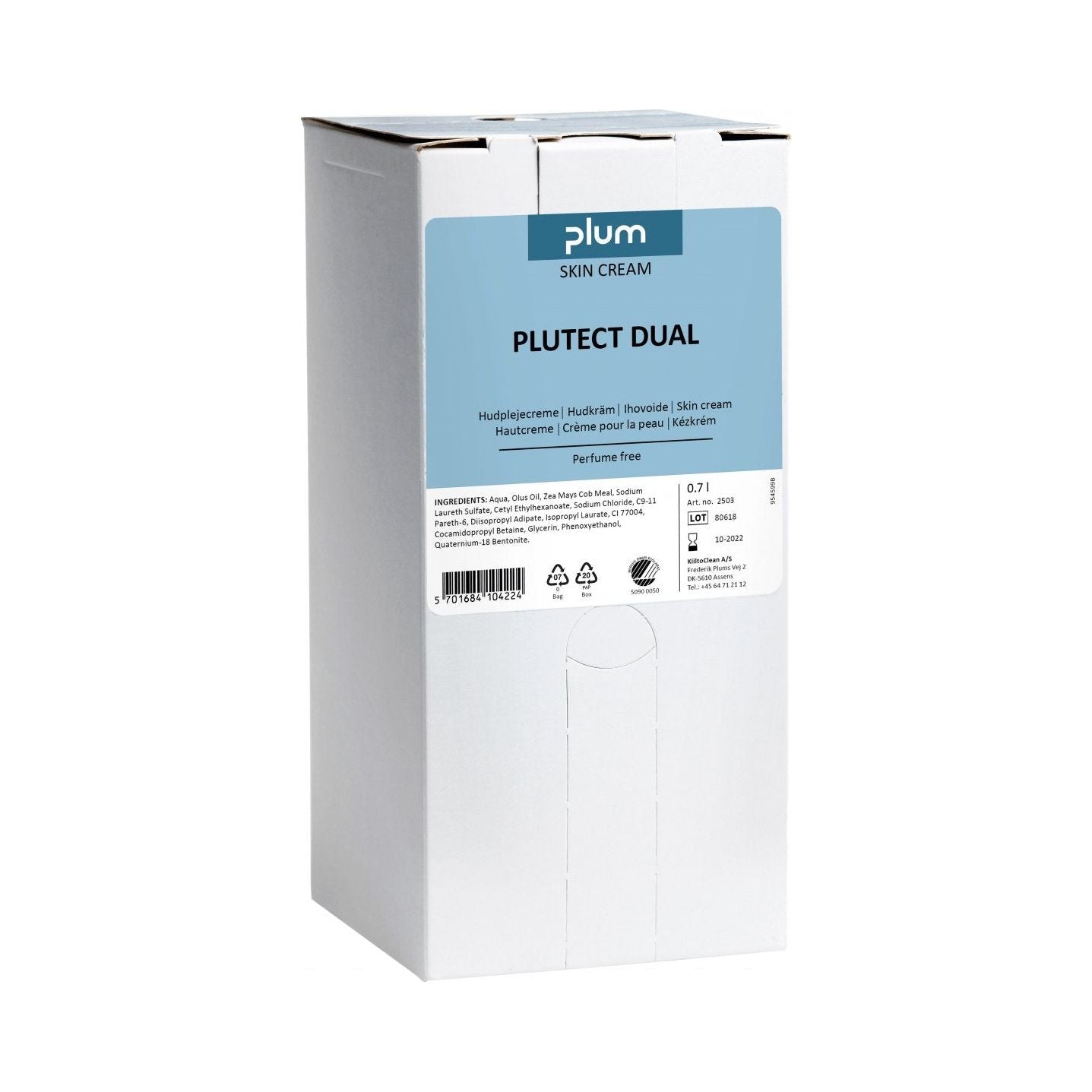 Plum Plutect Dual hudplejecreme med beskyttende effekt - Sikkerhedsgiganten