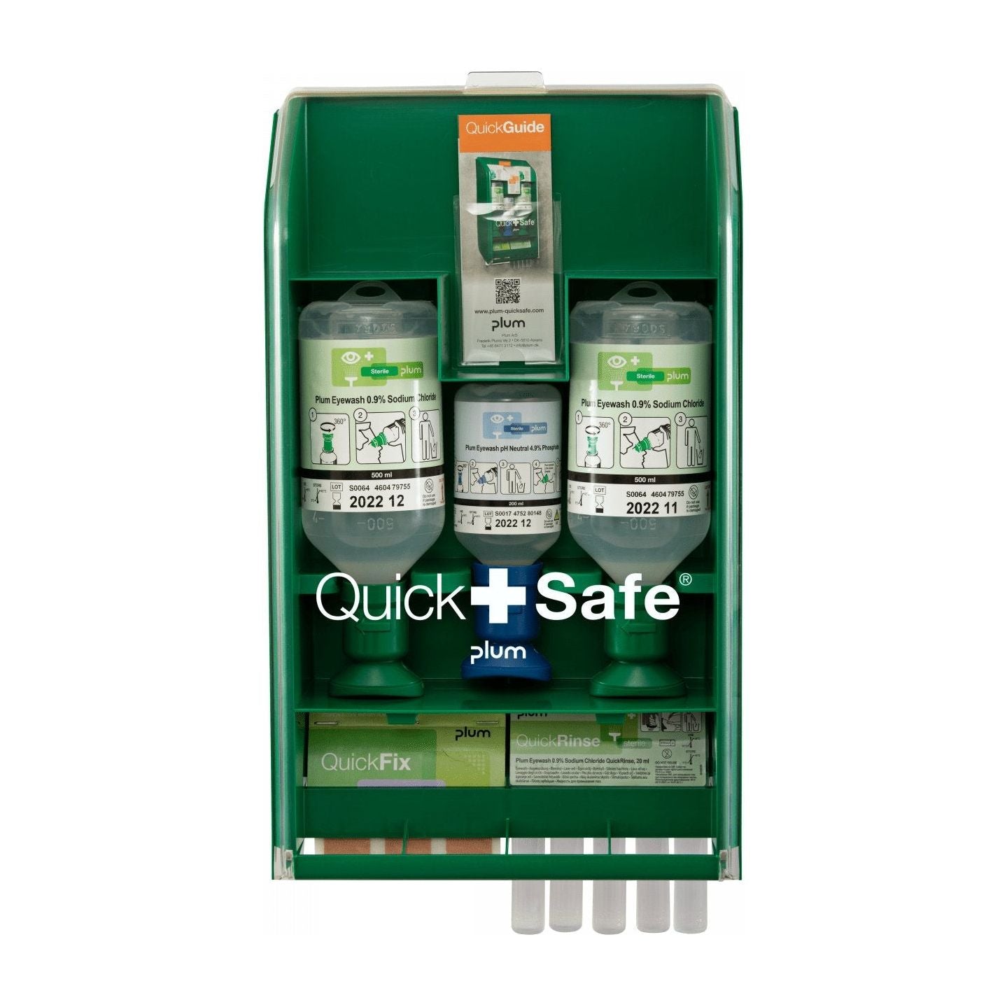 Plum QuickSafe førstehjælpsskab Basic - Sikkerhedsgiganten
