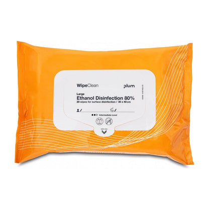 Plum Wipeclean Ethanol Disinfection 80% - Sikkerhedsgiganten
