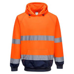 Portwest 2 farvet hætte sweatshirts B316 - Sikkerhedsgiganten