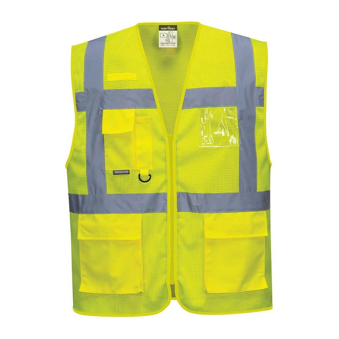 Portwest Athens hi - vis mesh executive vest C376 - Sikkerhedsgiganten