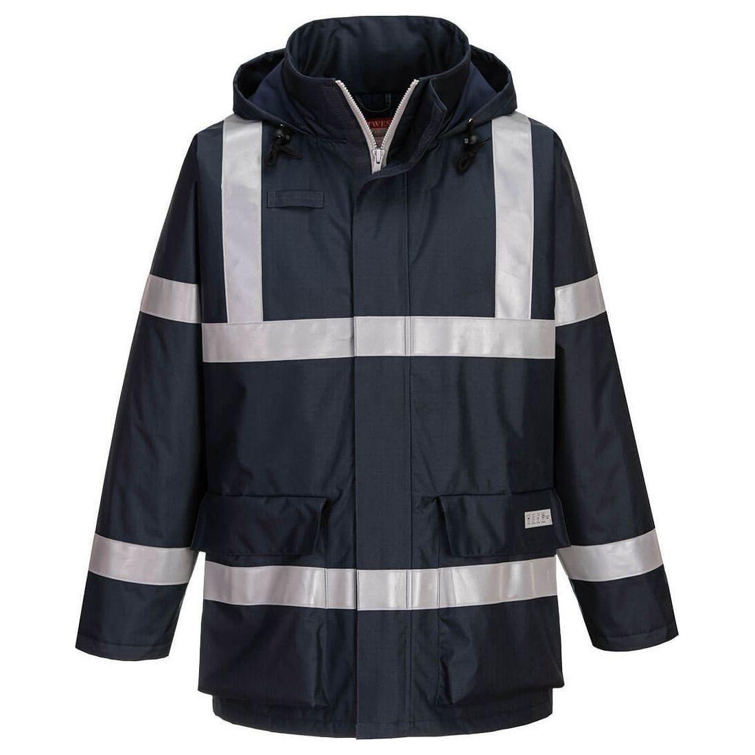 Portwest Bizflame Anti - Static FR Regnjakke S785 - Sikkerhedsgiganten