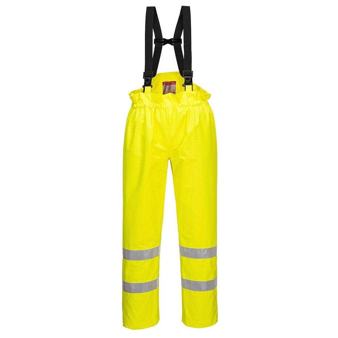 Portwest Bizflame Hi - Vis Regnbukser Uden For - Anti - Statiske, FR, S780 - Sikkerhedsgiganten