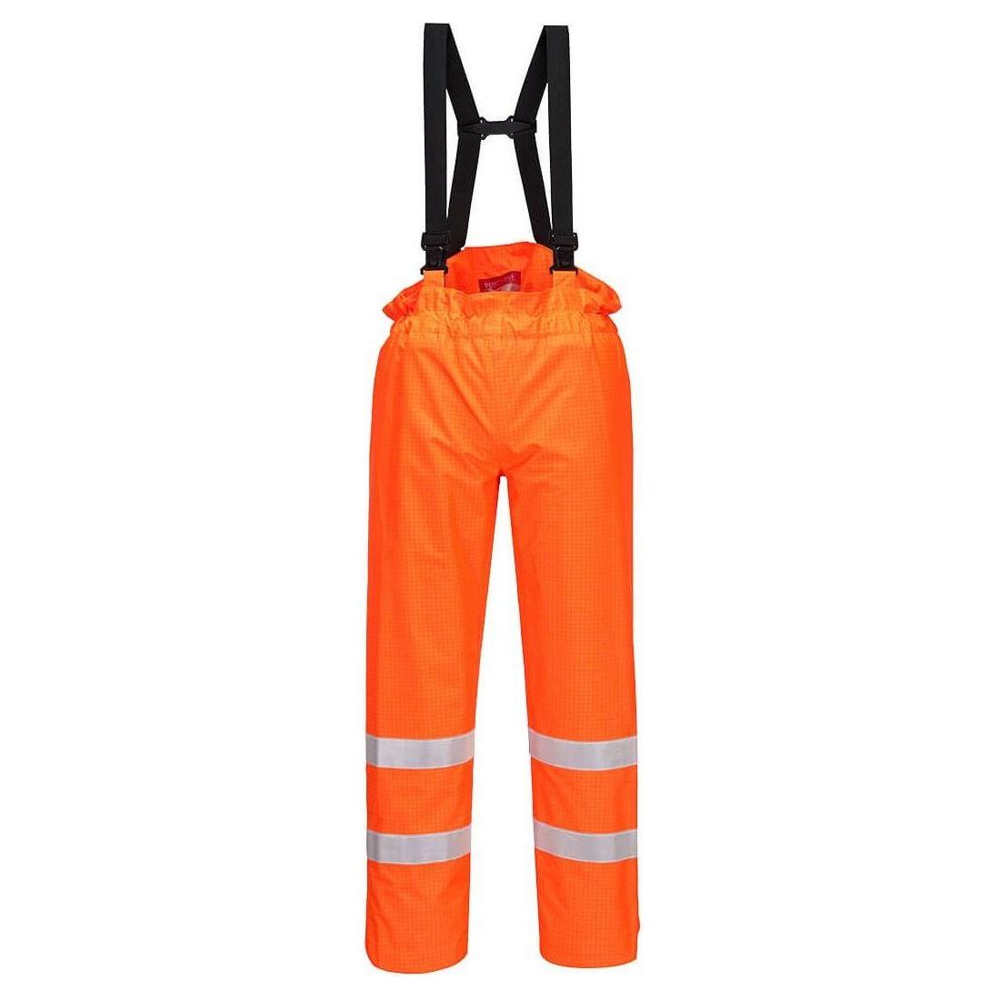 Portwest Bizflame Hi - Vis Regnbukser Uden For - Anti - Statiske, FR, S780 - Sikkerhedsgiganten