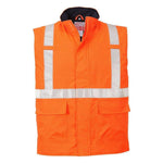 Portwest Bizflame regn hi - vis antistatisk FR bodywarmer S776 - Sikkerhedsgiganten