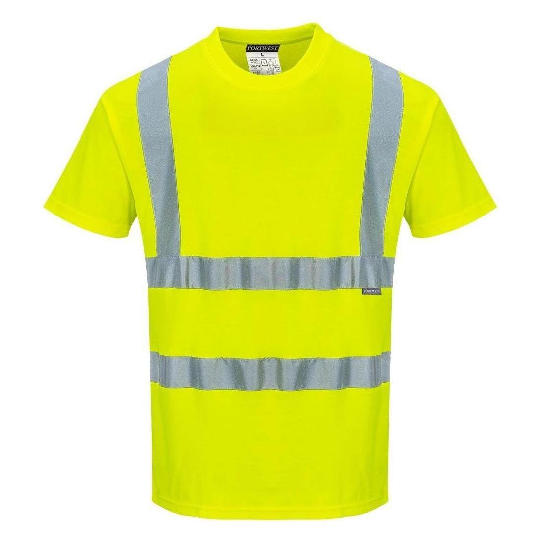 Portwest Bomulds komfort T - Shirt S170 - Sikkerhedsgiganten