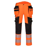 Portwest DX4 hi - vis bukser med aftagelige hængelommer DX442 - Sikkerhedsgiganten