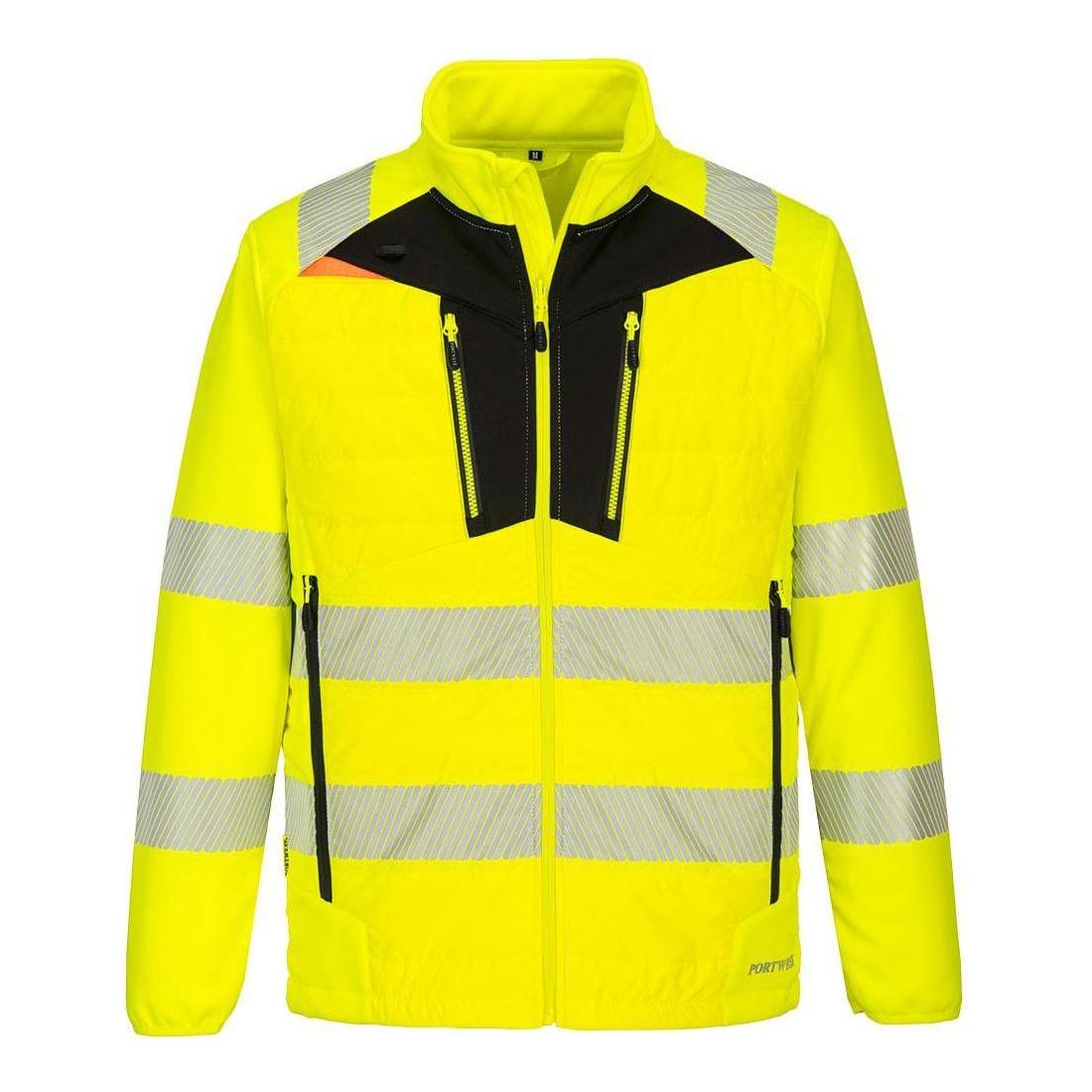 Portwest DX4 Hi - Vis Hybrid Baffle jakke DX473 - Sikkerhedsgiganten