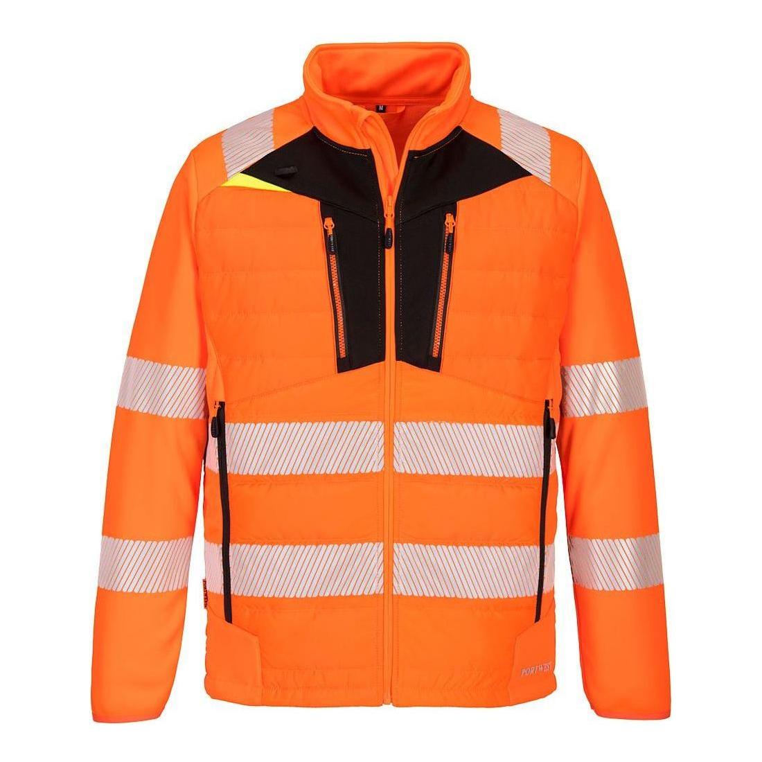 Portwest DX4 Hi - Vis Hybrid Baffle jakke DX473 - Sikkerhedsgiganten