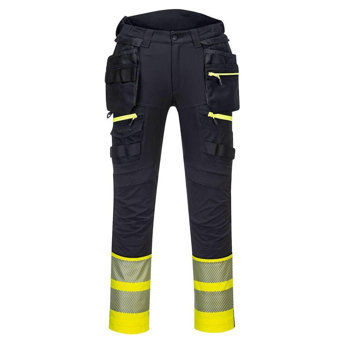 Portwest DX4 hi - vis klasse 1 bukser med hængelommer DX445 - Sikkerhedsgiganten