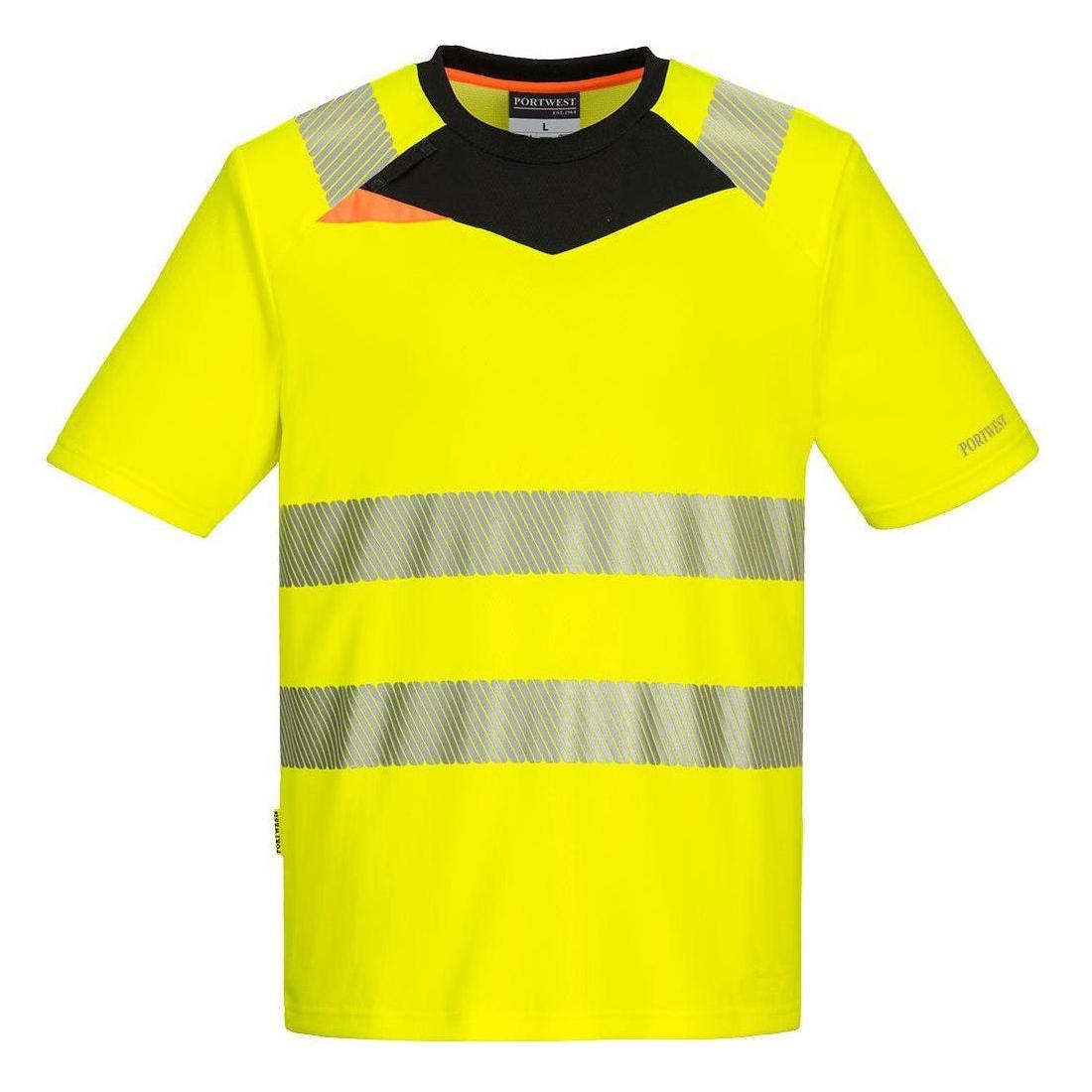 Portwest DX4 hi - vis t - shirt S/S DX413 - Sikkerhedsgiganten