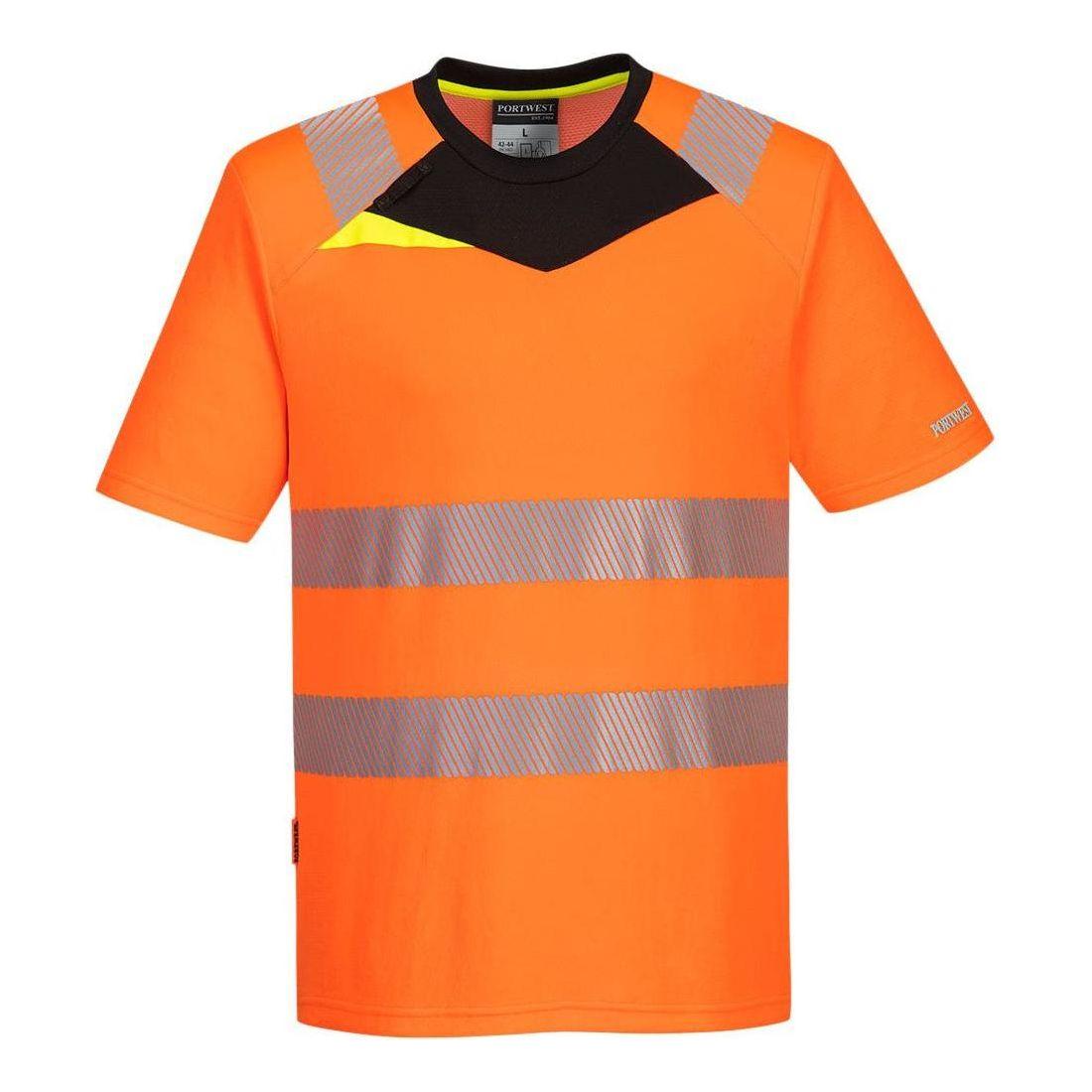 Portwest DX4 hi - vis t - shirt S/S DX413 - Sikkerhedsgiganten