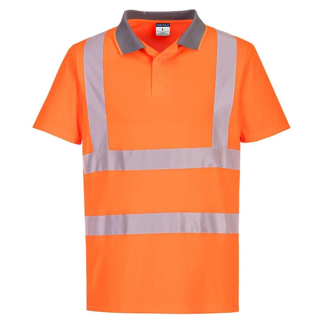 Portwest Eco hi - vis s/s polo (6 pack) EC10 - Sikkerhedsgiganten