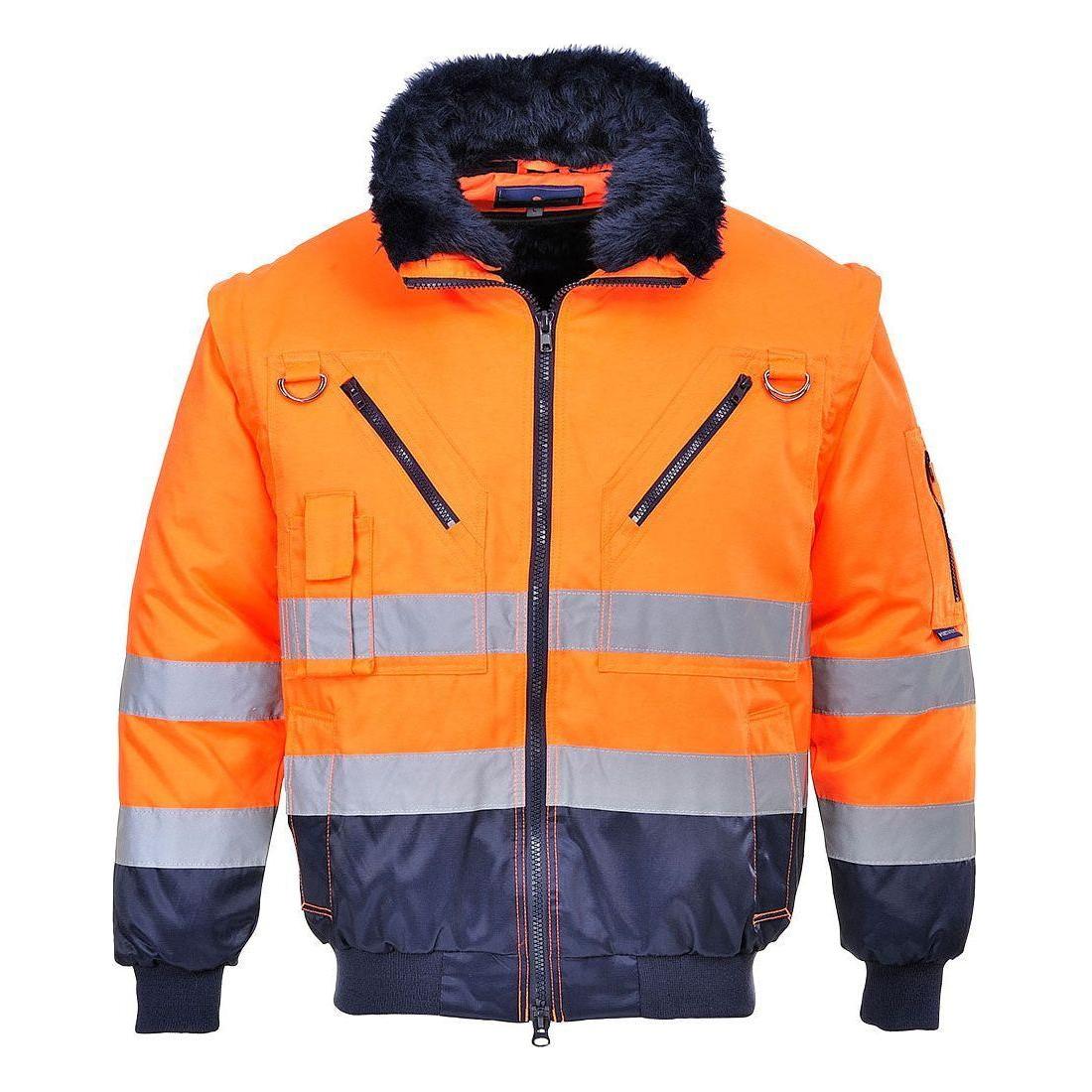 Portwest Hi - vis 3 i 1 pilot jakke PJ50 - Sikkerhedsgiganten
