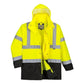 Portwest Hi - vis 5 i 1 kontrast farvet jakke S768 - Sikkerhedsgiganten