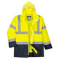 Portwest Hi - vis 5 i 1 kontrast farvet jakke S768 - Sikkerhedsgiganten