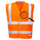 Portwest Hi - Vis antistatisk flammehæmmende vest FR71O - Sikkerhedsgiganten