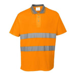 Portwest Hi - vis bomulds comfort poloshirts S171 - Sikkerhedsgiganten
