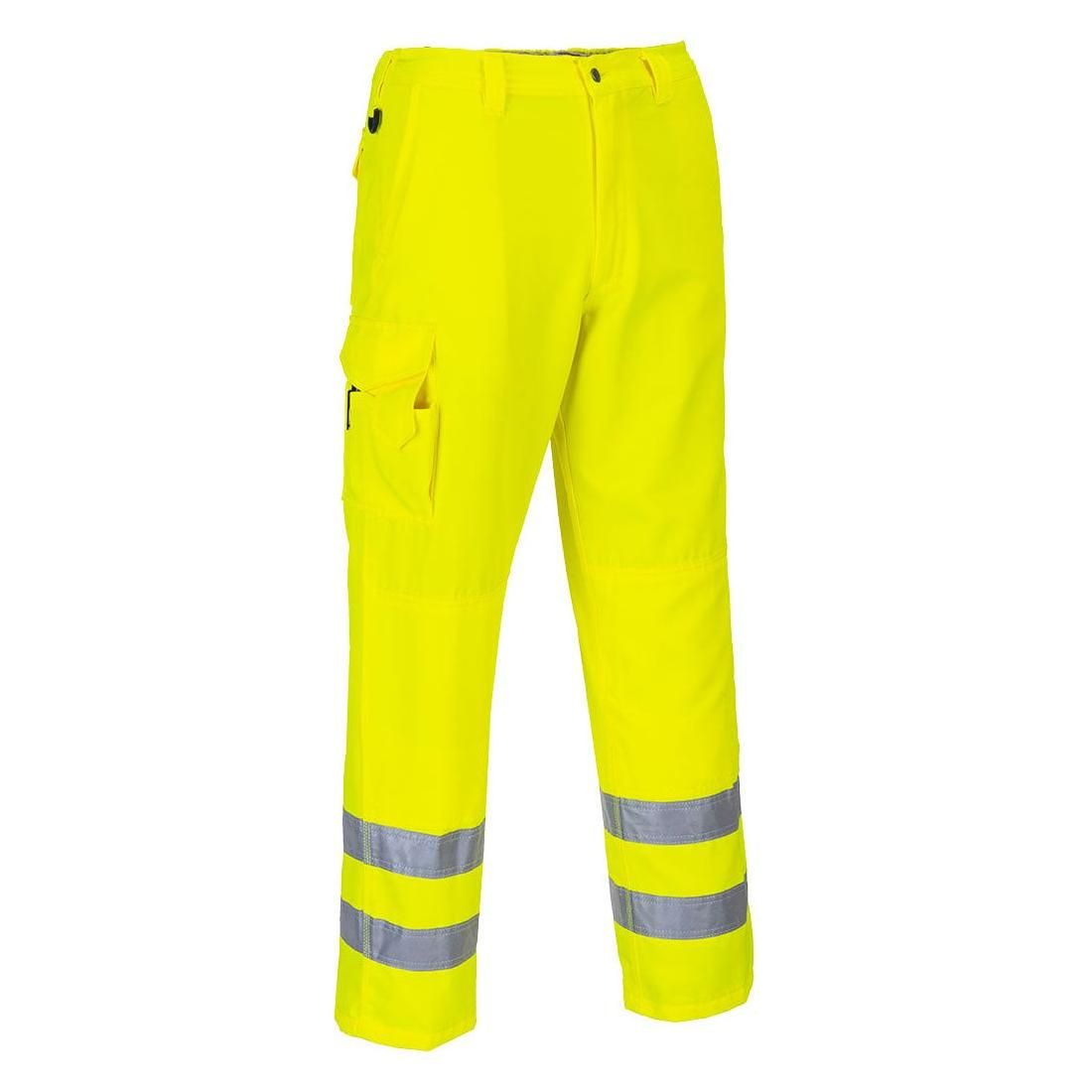 Portwest Hi - vis bukser m/lårlomme E046 - Sikkerhedsgiganten