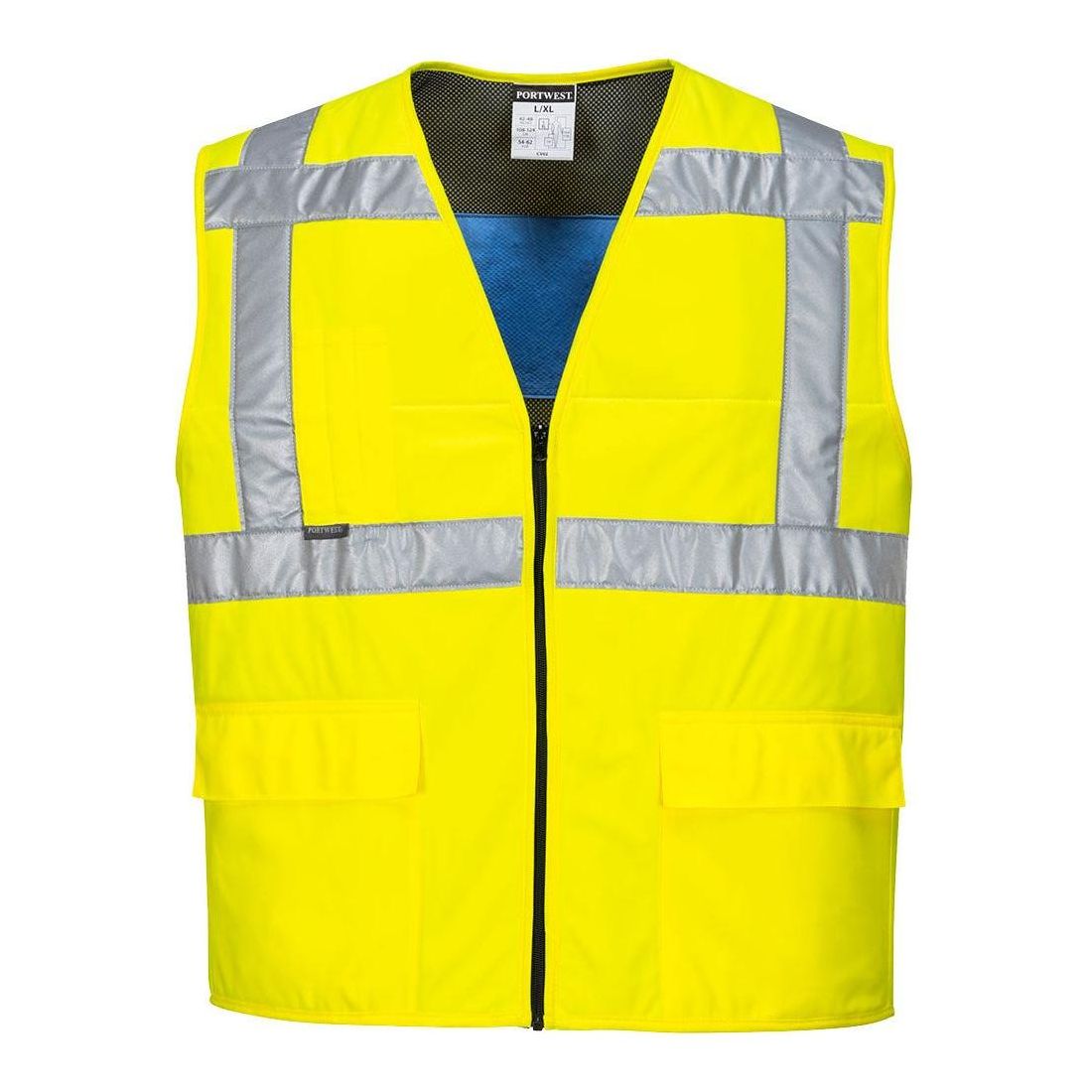 Portwest Hi - vis cooling vest CV02Y - Sikkerhedsgiganten