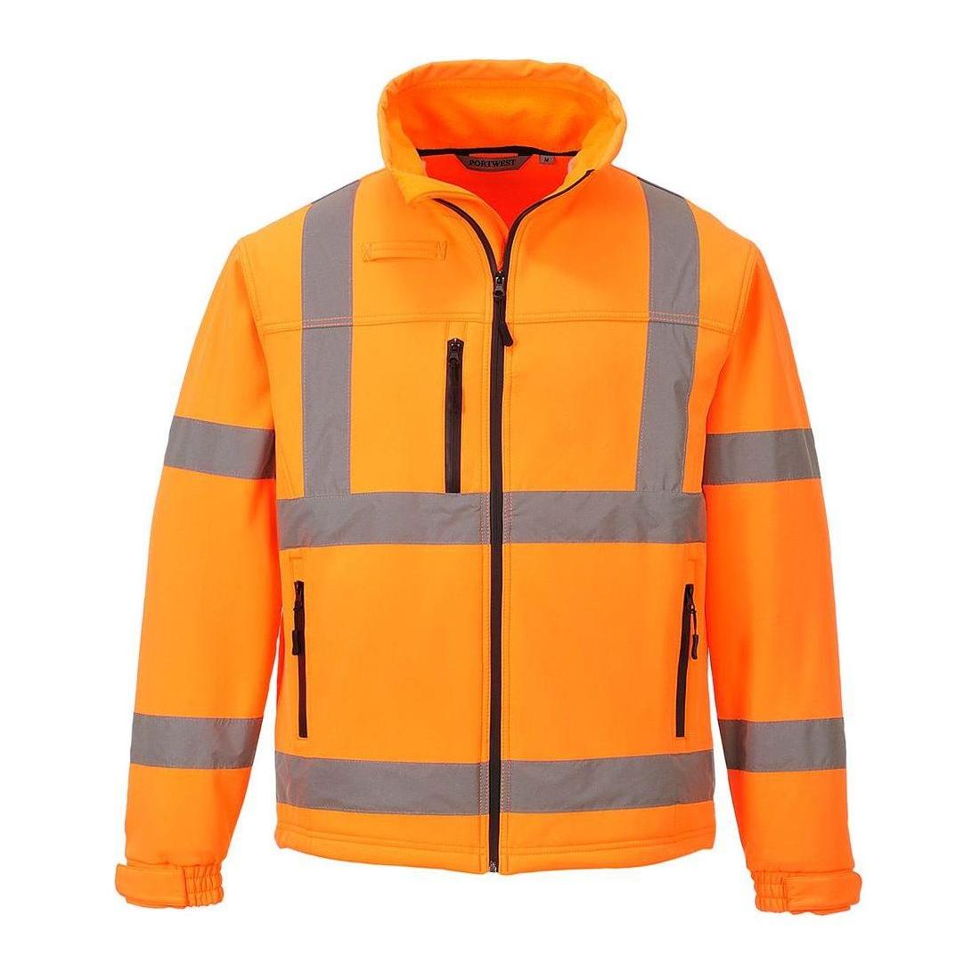 Portwest Hi - Vis Klassisk Softshell Jakke (3L) S424 - Sikkerhedsgiganten