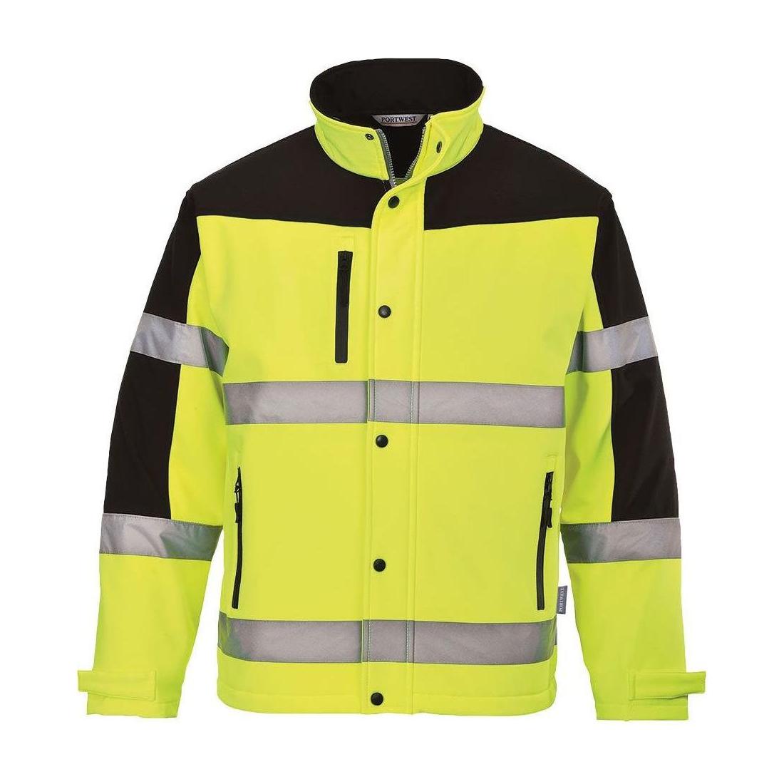 Portwest Hi - Vis kontrast Softshell (3L) S429 - Sikkerhedsgiganten