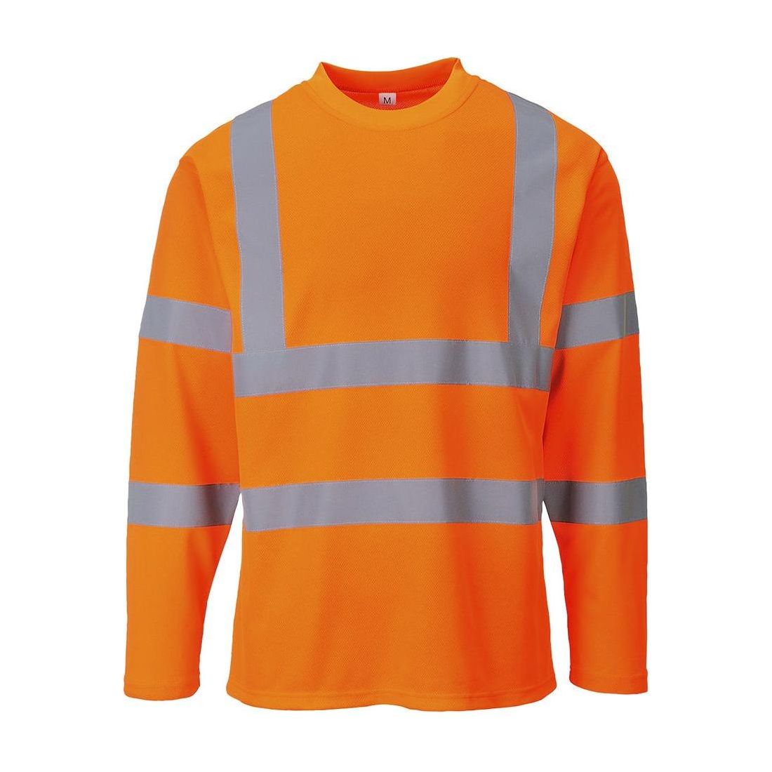 Portwest Hi - Vis Langærmet T - Shirt S278 - Sikkerhedsgiganten