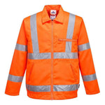 Portwest Hi - Vis Poly - Bomuldsjakke RIS RT40 - Sikkerhedsgiganten