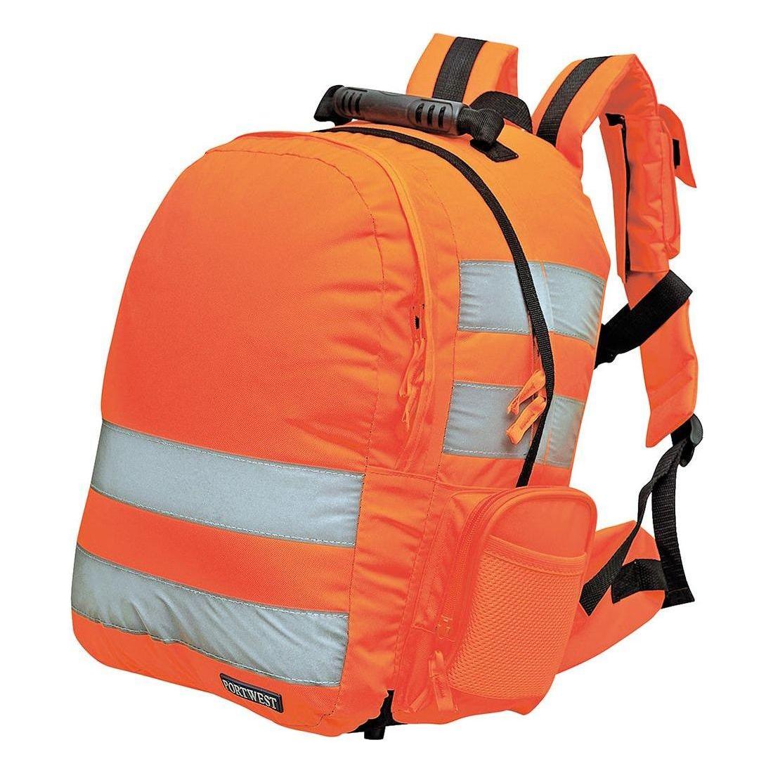 Portwest Hi - Vis Rygsæk m. Quick Release B904 - Sikkerhedsgiganten