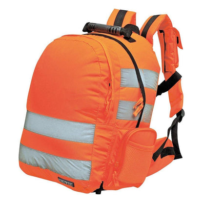 Portwest Hi - Vis Rygsæk m. Quick Release B904 - Sikkerhedsgiganten