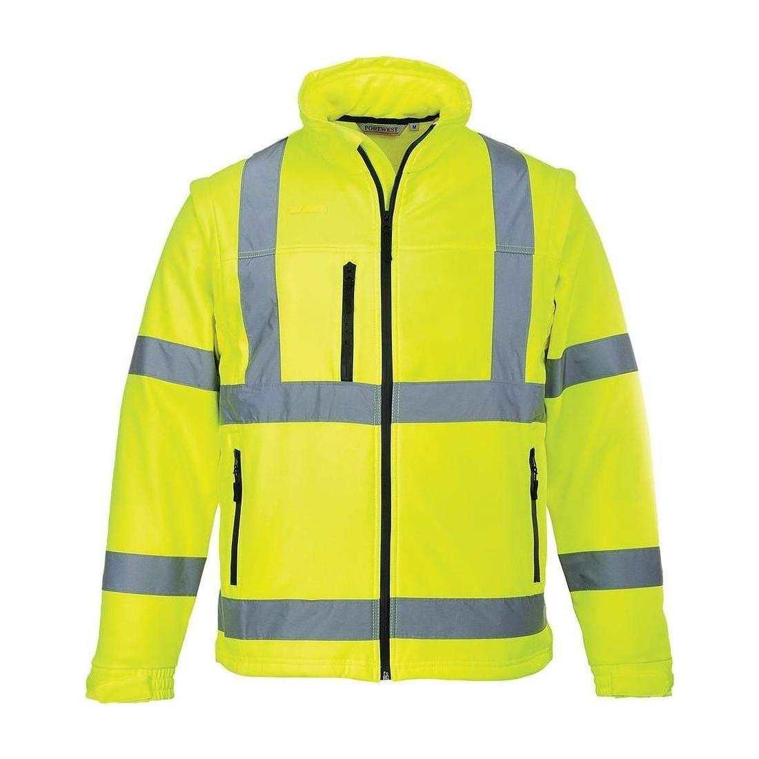 Portwest Hi - Vis Softshell Jakke (3L) S428 - Sikkerhedsgiganten