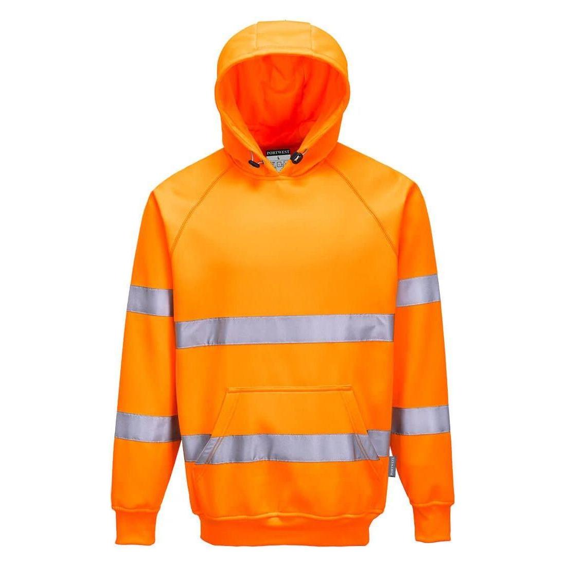 Portwest Hi - vis sweatshirt med hætte B304 - Sikkerhedsgiganten