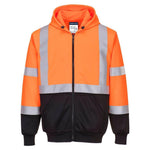 Portwest Hi - Vis Two - Tone Hoodie med Lynlås B315 - Sikkerhedsgiganten