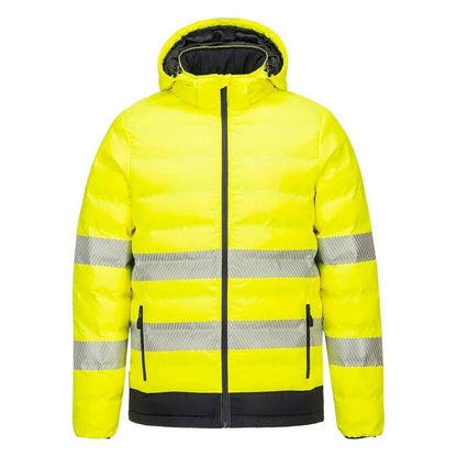 Portwest Hi - vis Ultrasonic varme kanal jakke S548 - Sikkerhedsgiganten